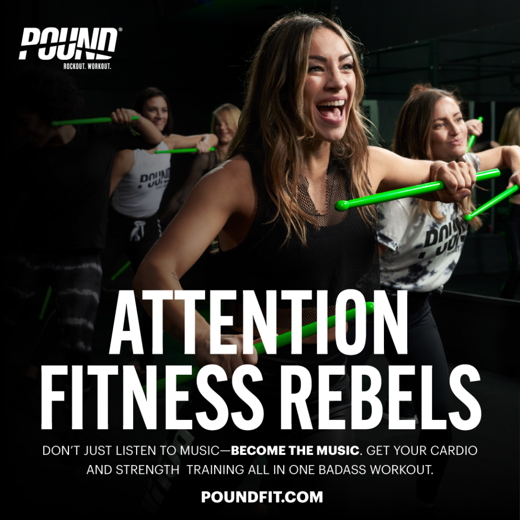 POUND Fitness Class Flyer