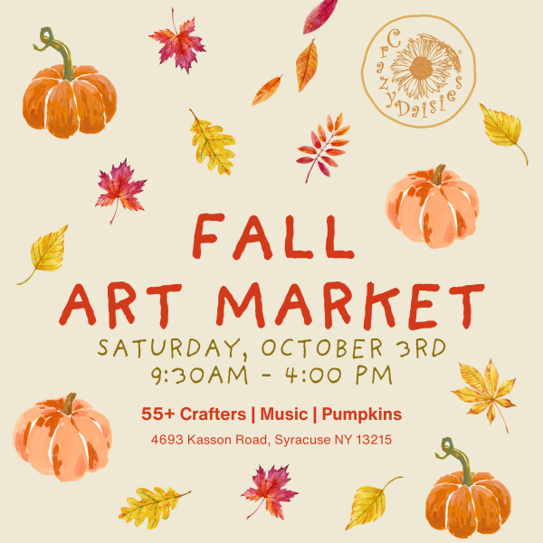 Fall Art Market at Crazy Daisies